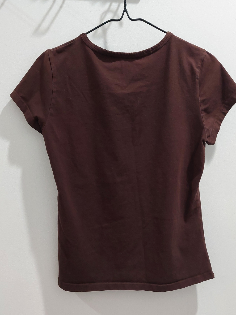 Women's Small Brown Tsing Ma Hong Kong Bridge Graphic Print Tee - Picture 2 of 9